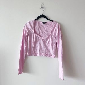 Pink Corset Top